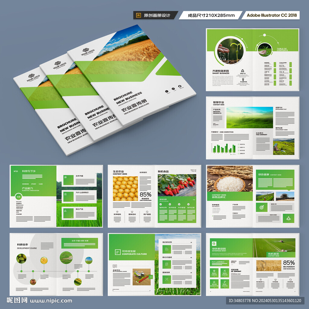 农业科技画册