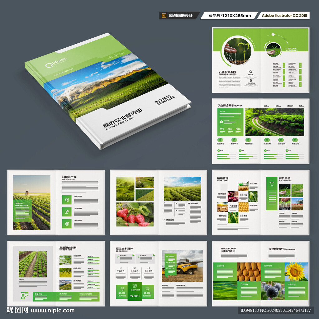 农业宣传册