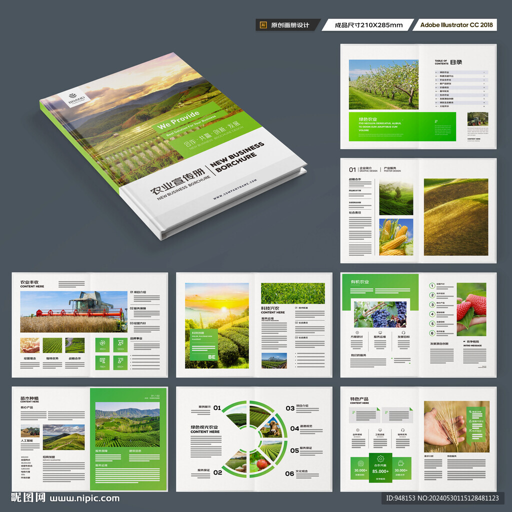农业科技画册