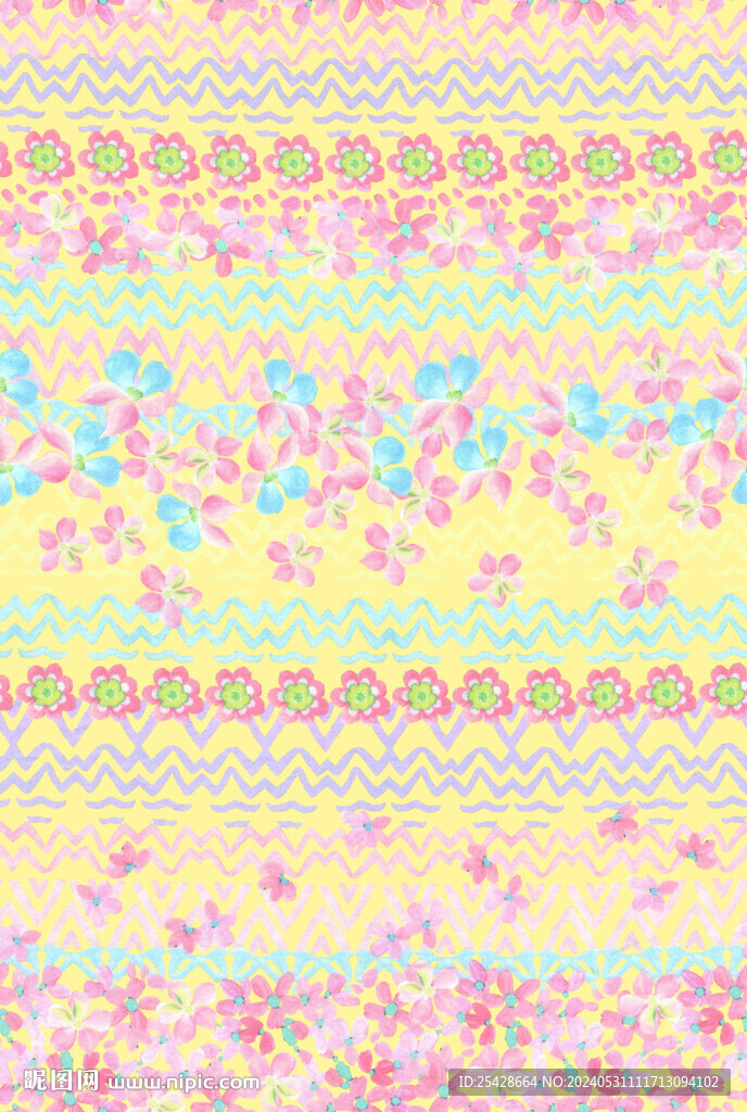 手绘花 