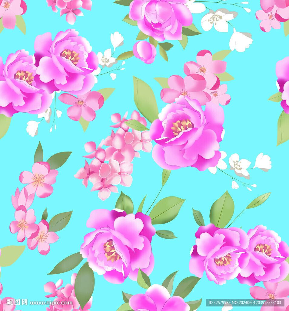 手绘花