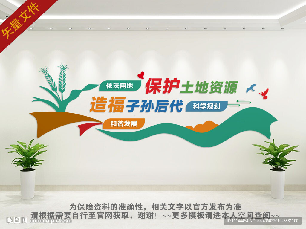 保护耕地文化墙
