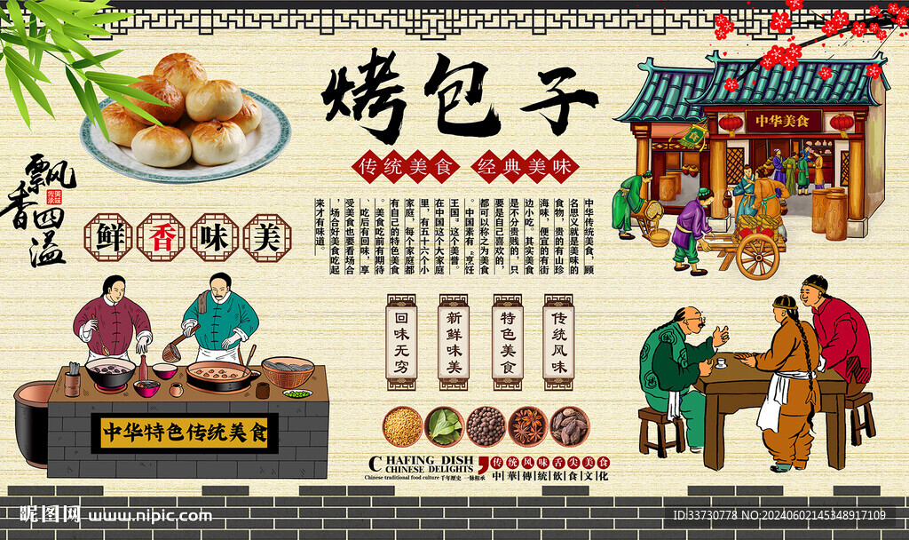 烤包子