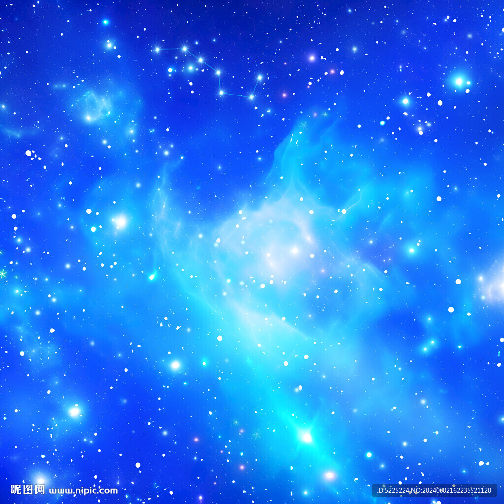 蓝色星空
