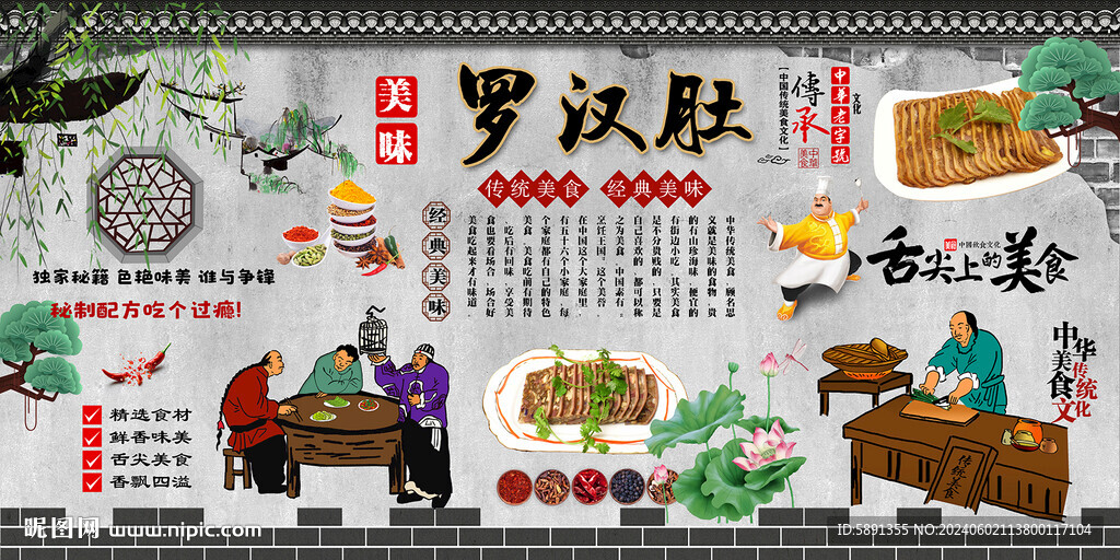 罗汉肚
