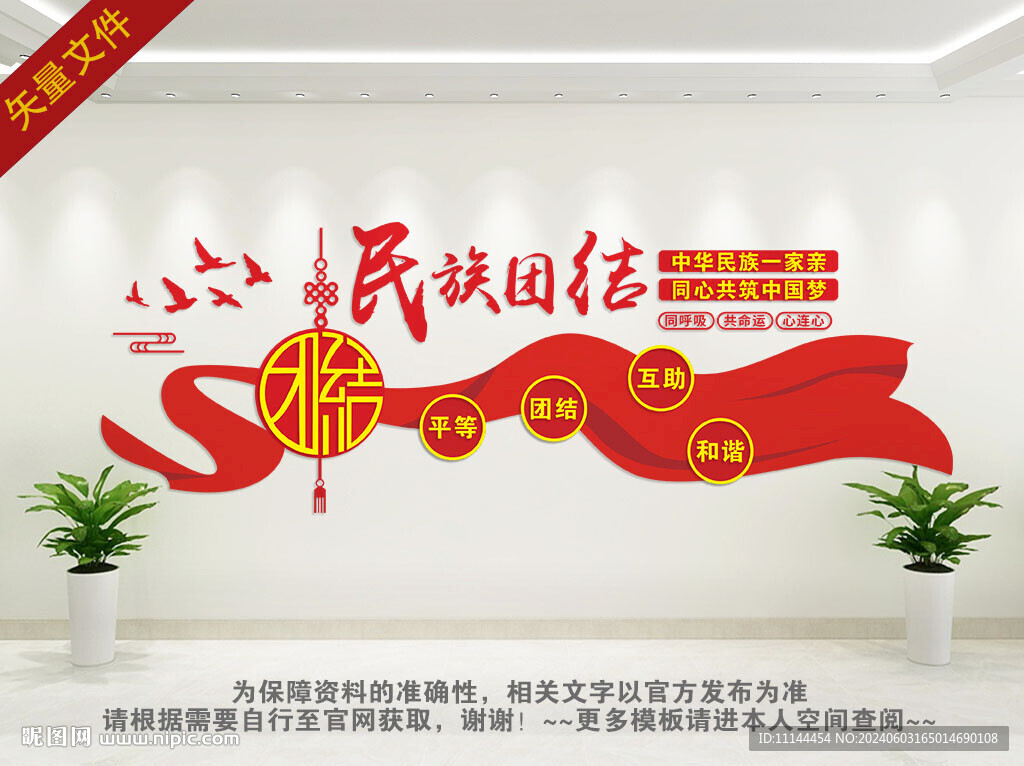 民族团结文化墙