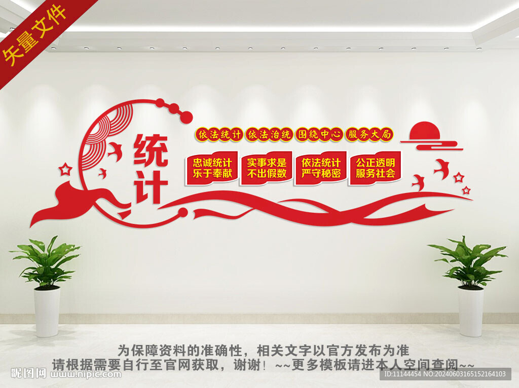 统计文化墙