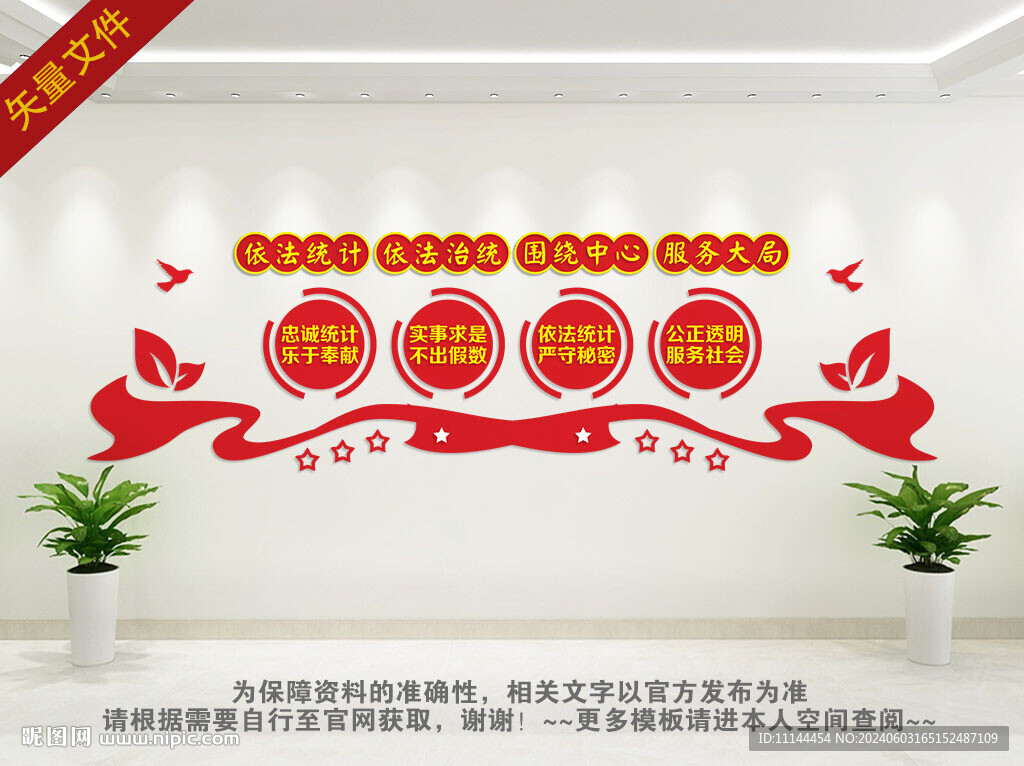 统计文化墙