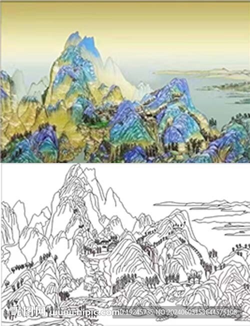 千里江山图