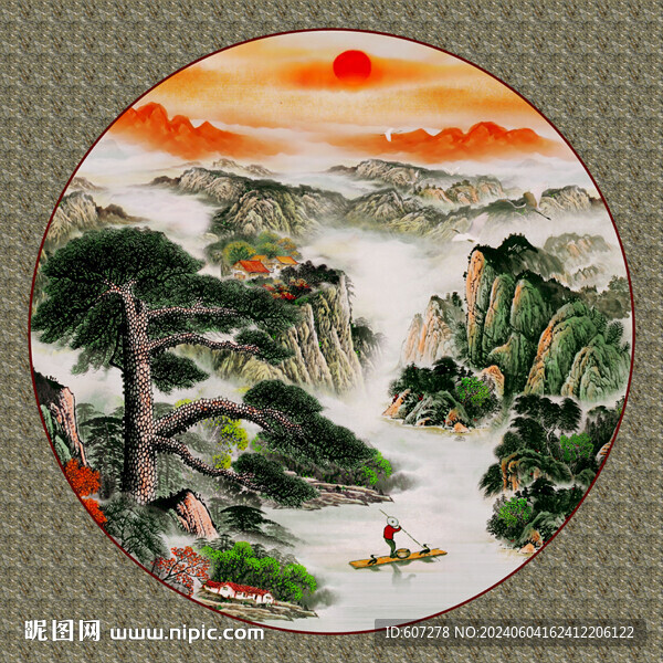 国画山水