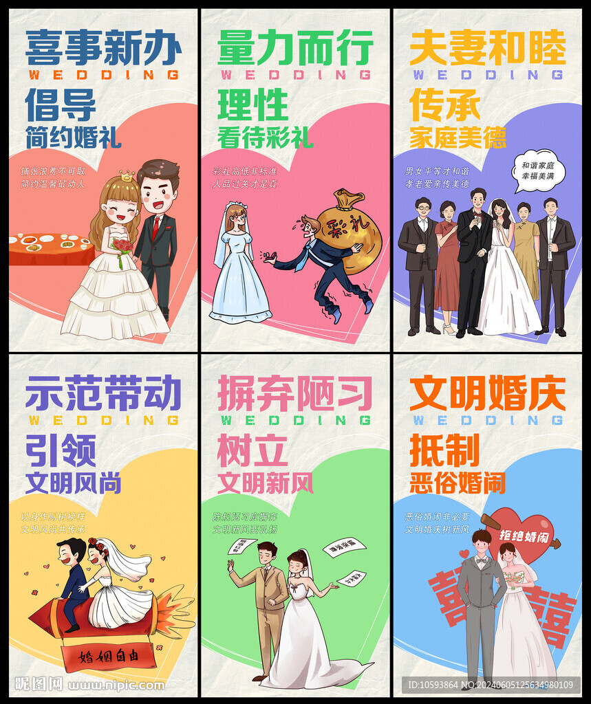 文明婚俗宣传