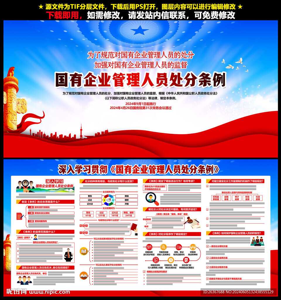 国有企业管理人员处分条例