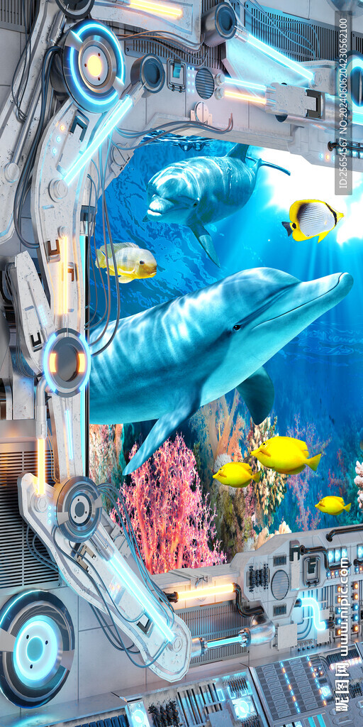 海底世界3D玄关
