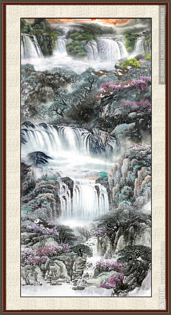 客厅山水画