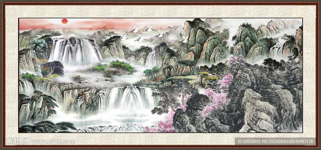 山水画 