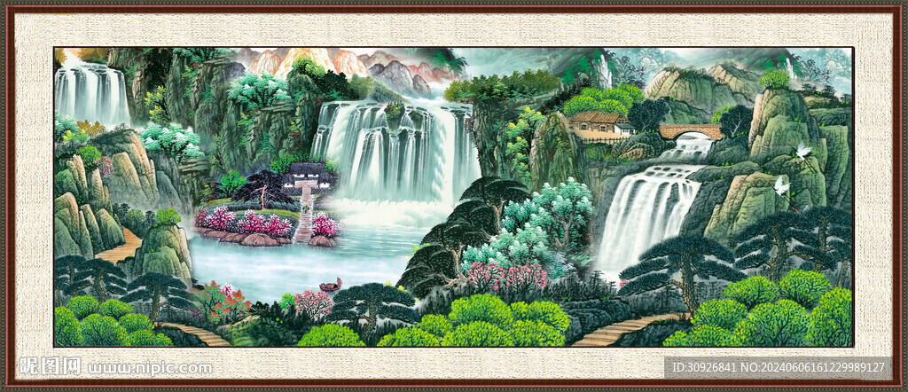 山水画 