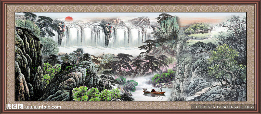 山水画