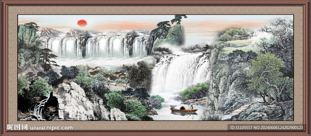 山水风景 
