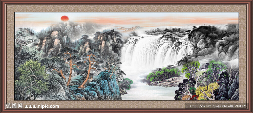 山水画国画