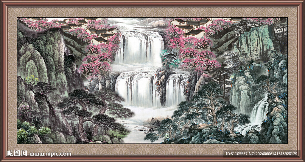 办公室山水画