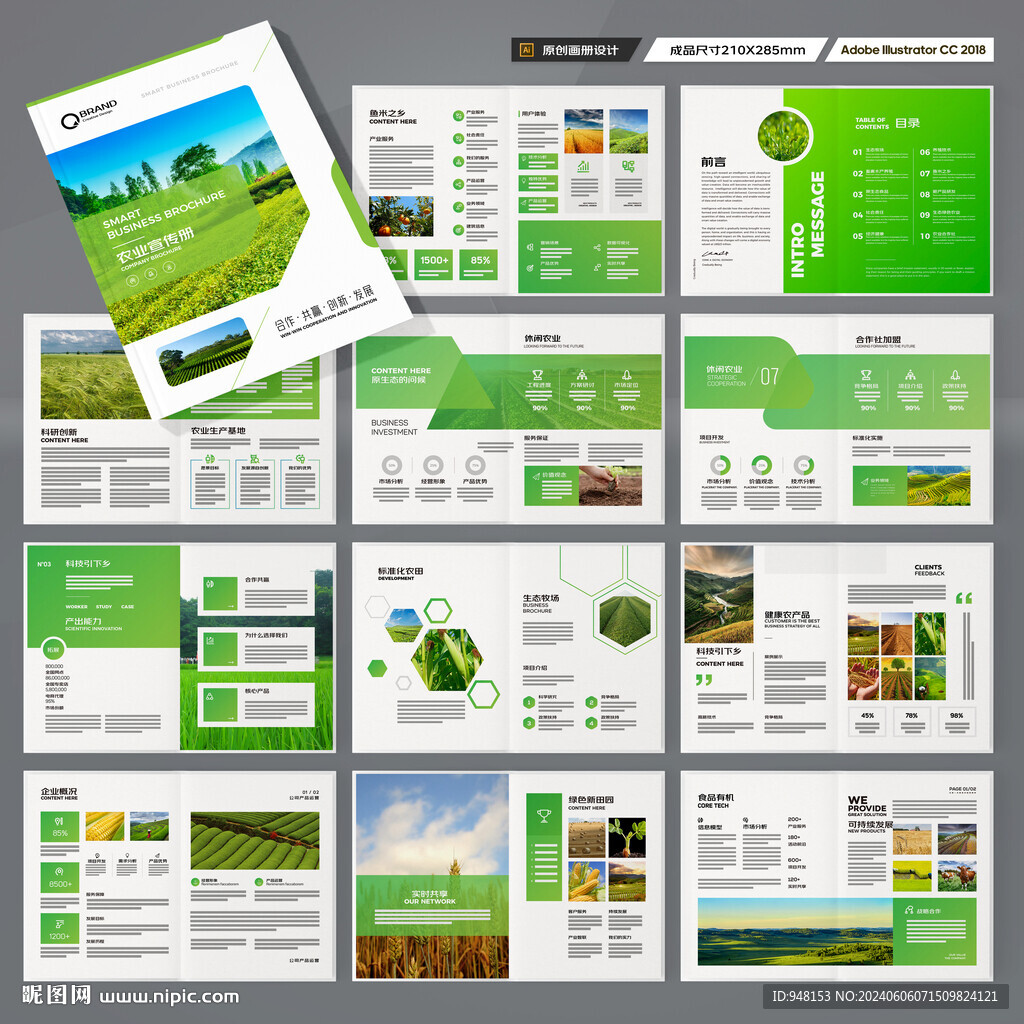 绿色农业画册