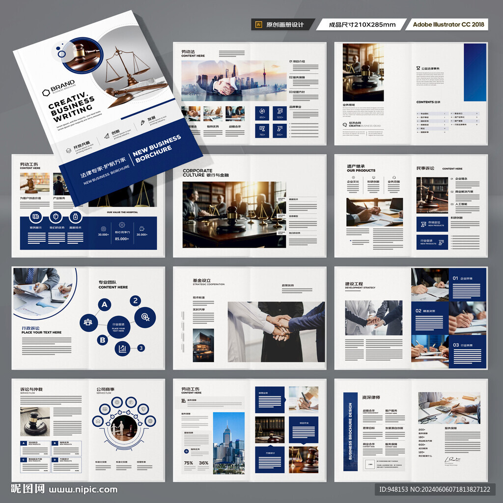 大气律师事务所画册