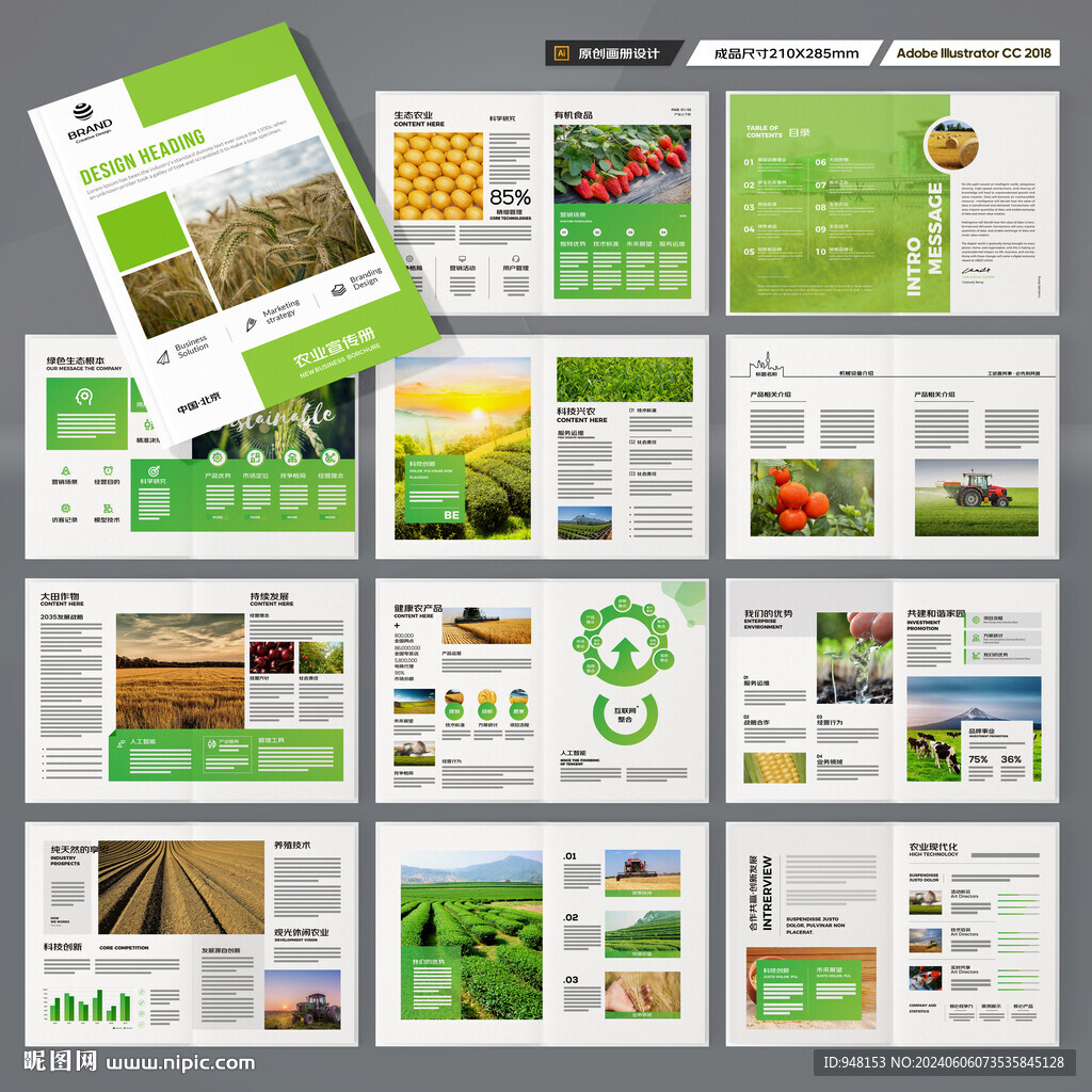 农业科技画册