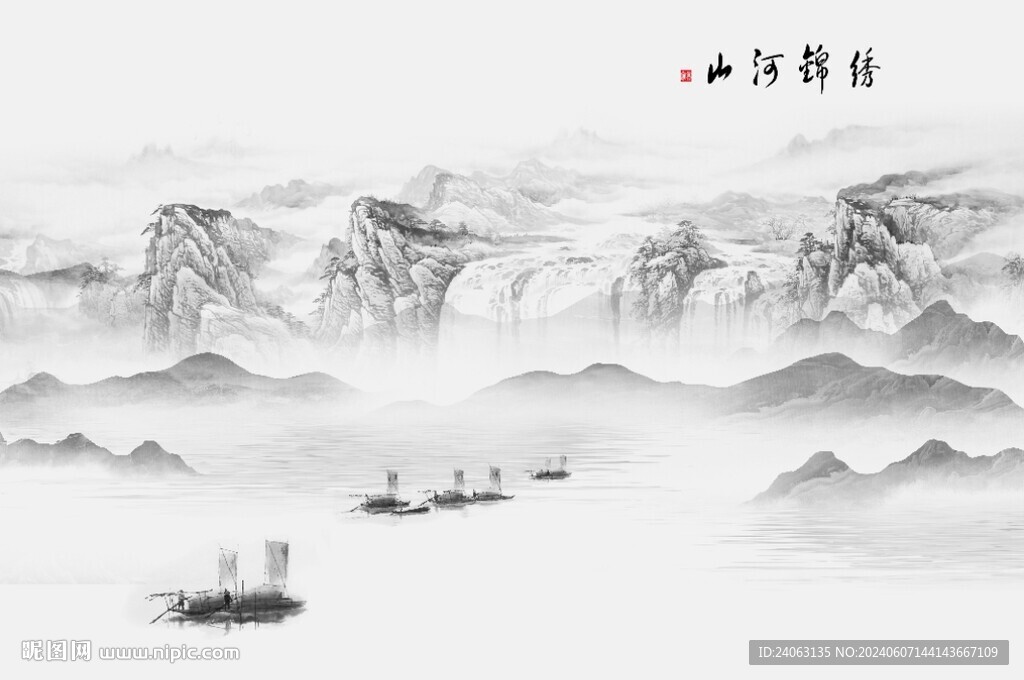 新中式背景墙