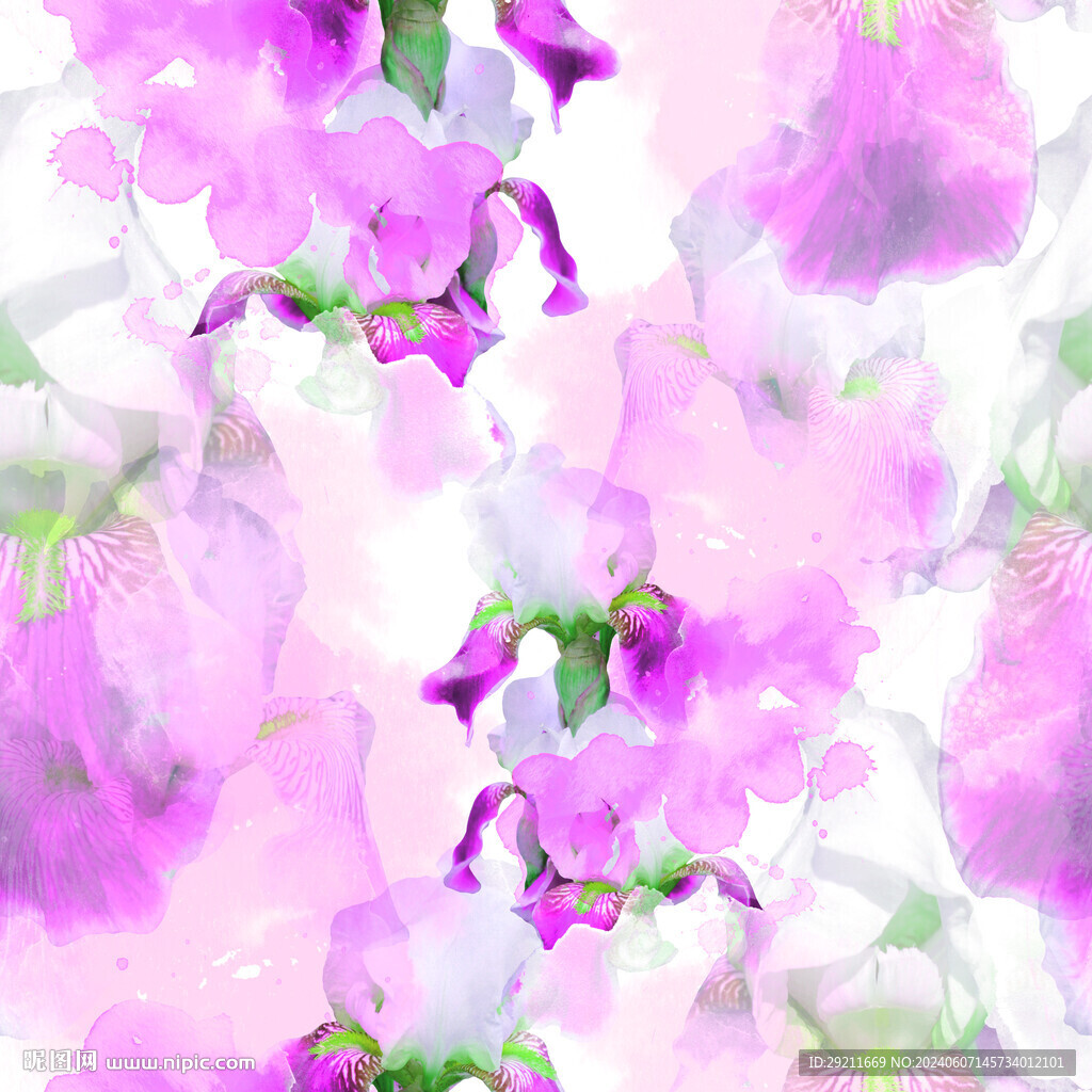 手绘花