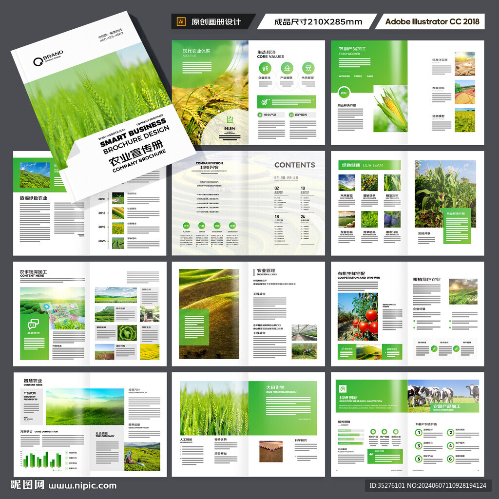 农业科技画册