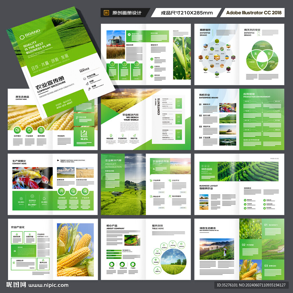 绿色农业画册