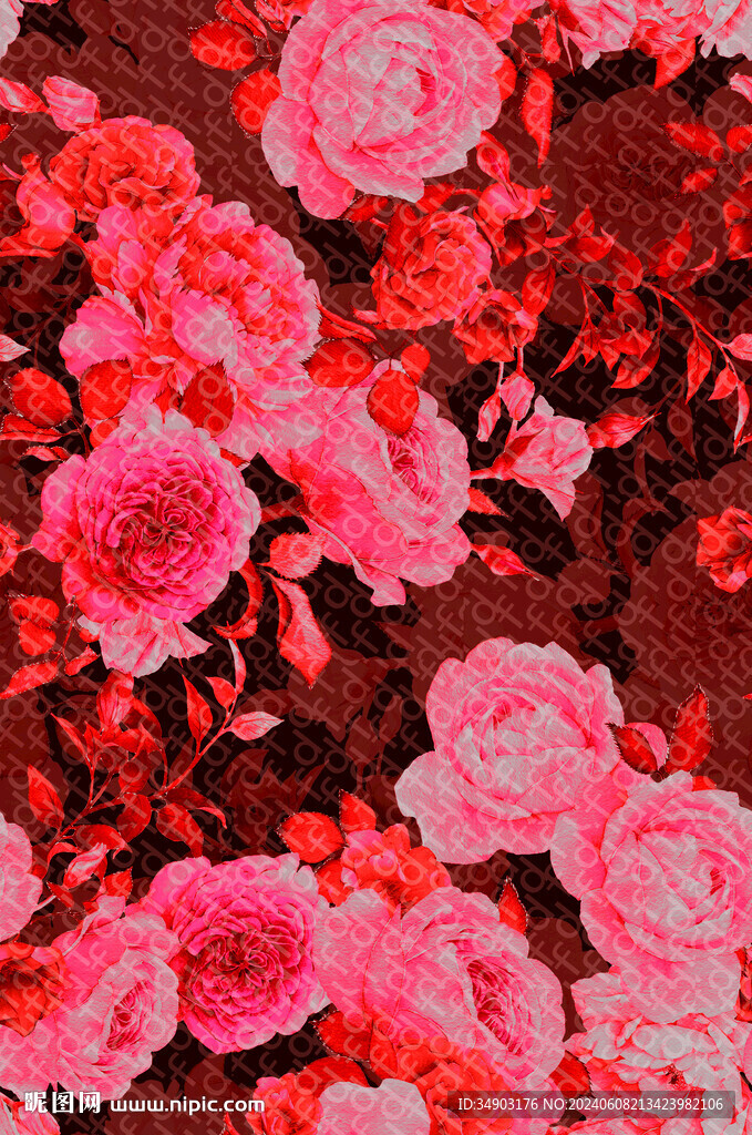 粉紅花
