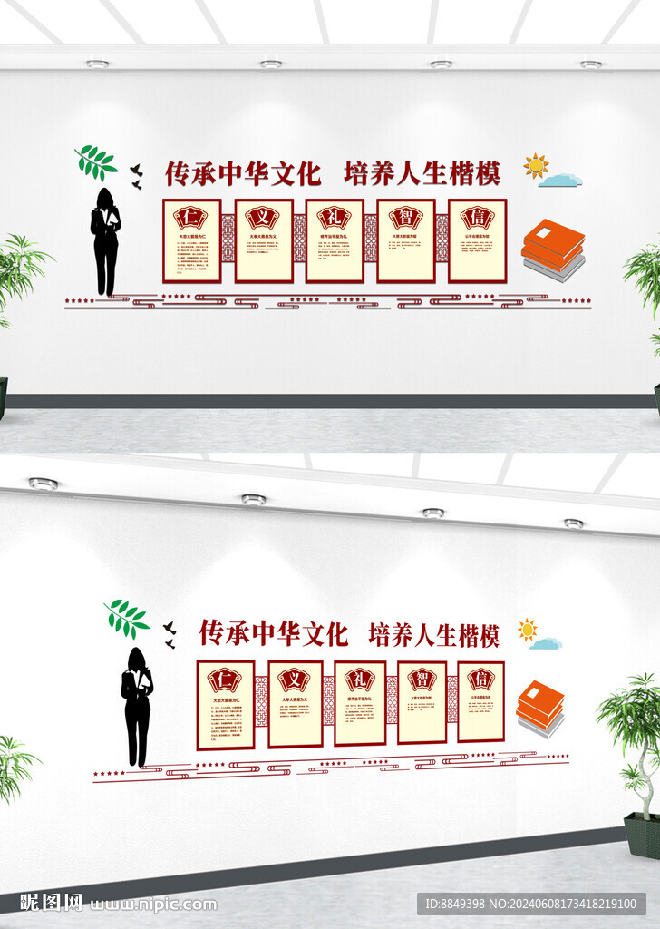 仁义礼智信 
