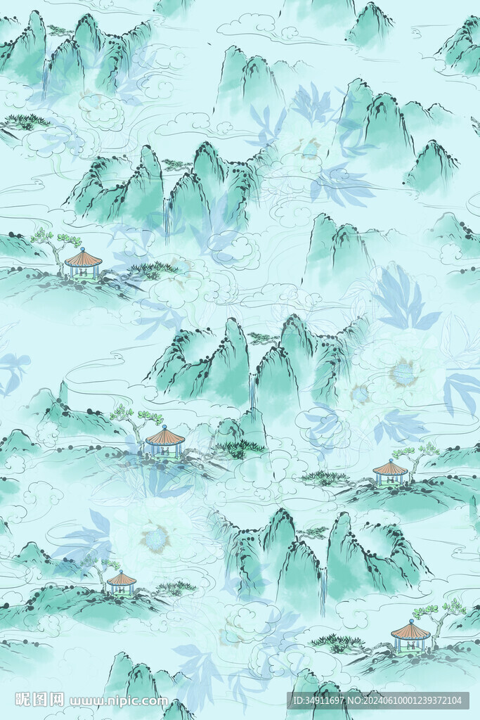 山  亭子