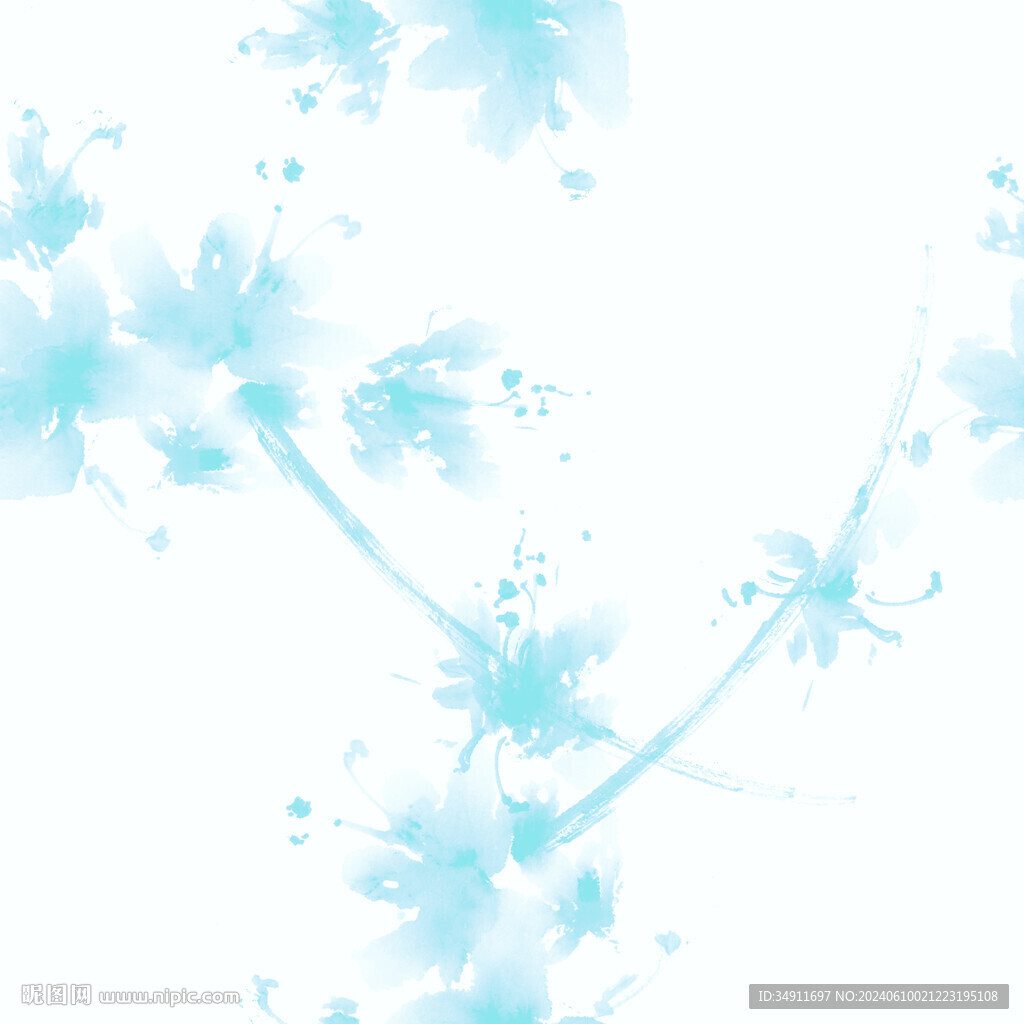 扎染花