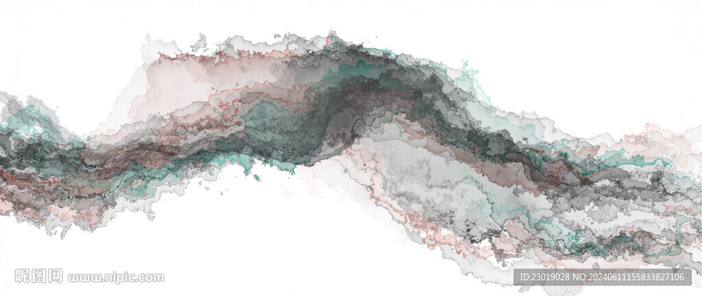 抽象水墨画