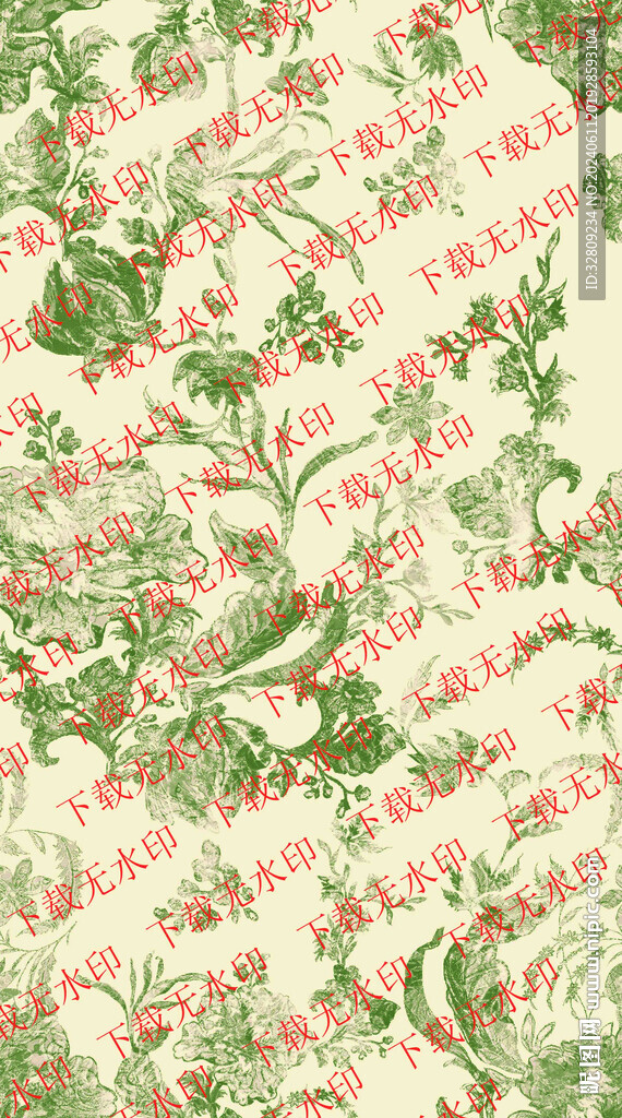 手绘花
