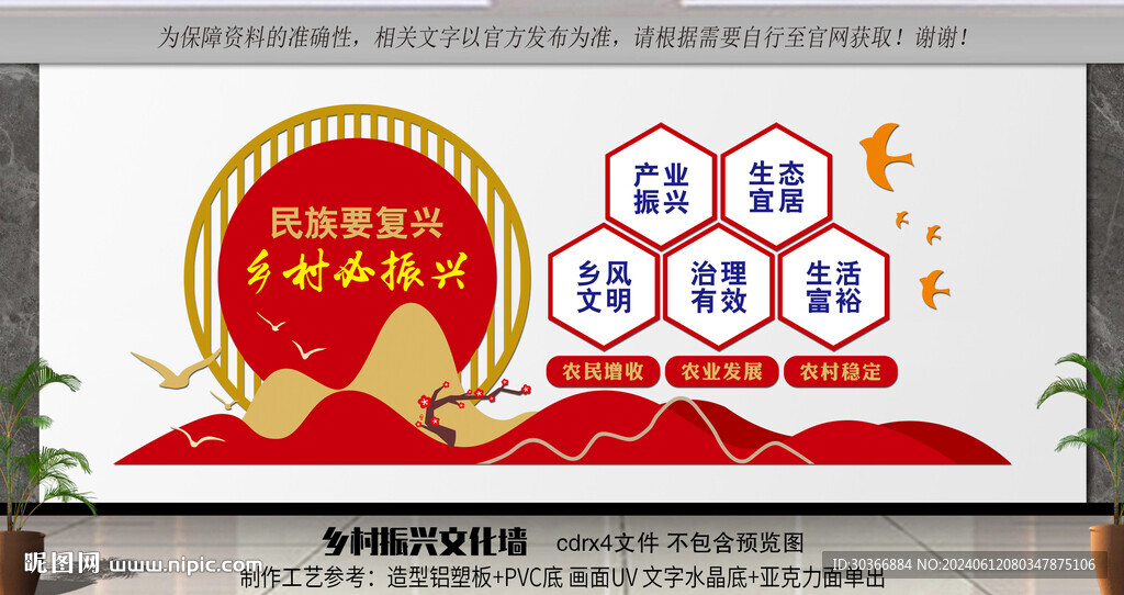 乡村振兴文化墙