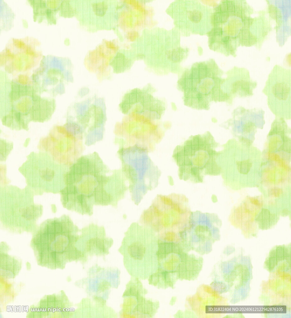 水彩花