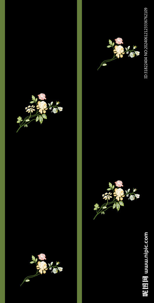 条子碎花