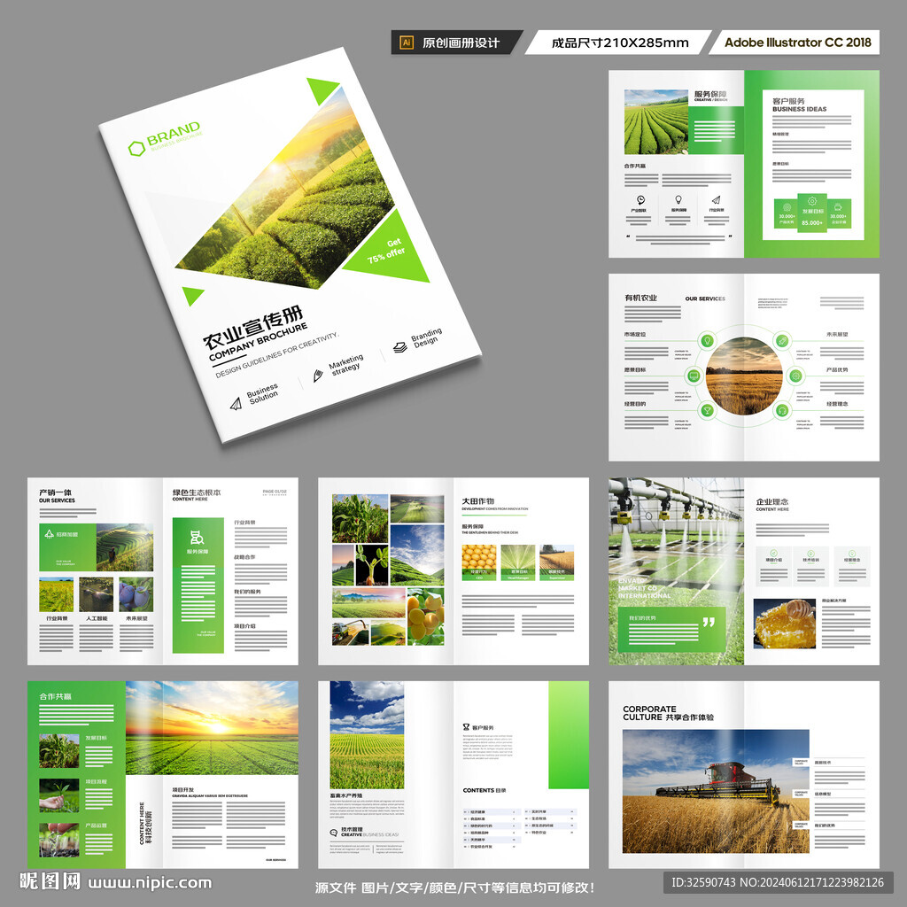 农业宣传册