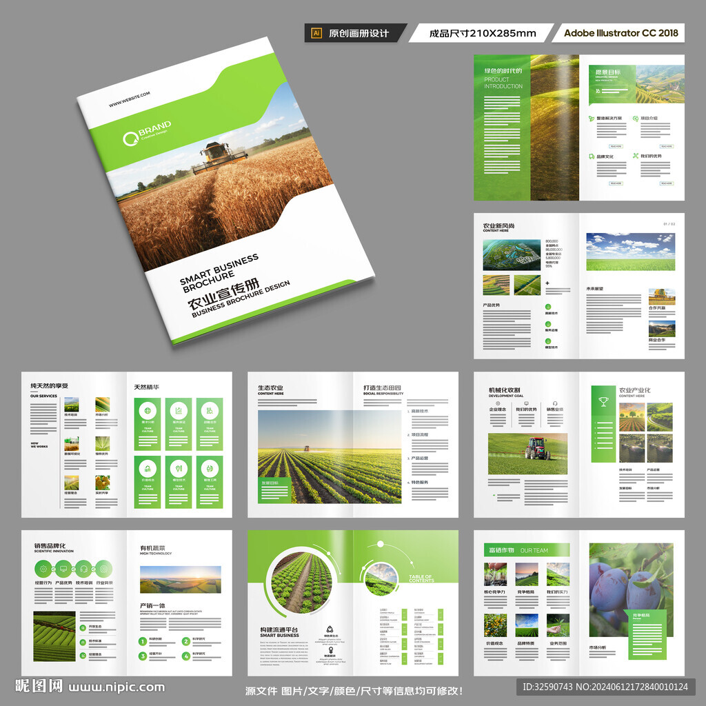 农产品宣传册