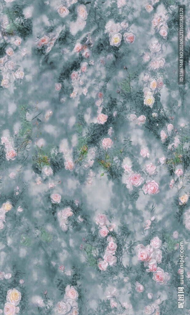 扎染花