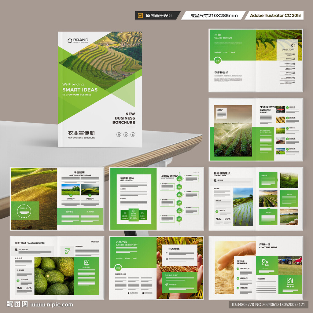 农业科技画册