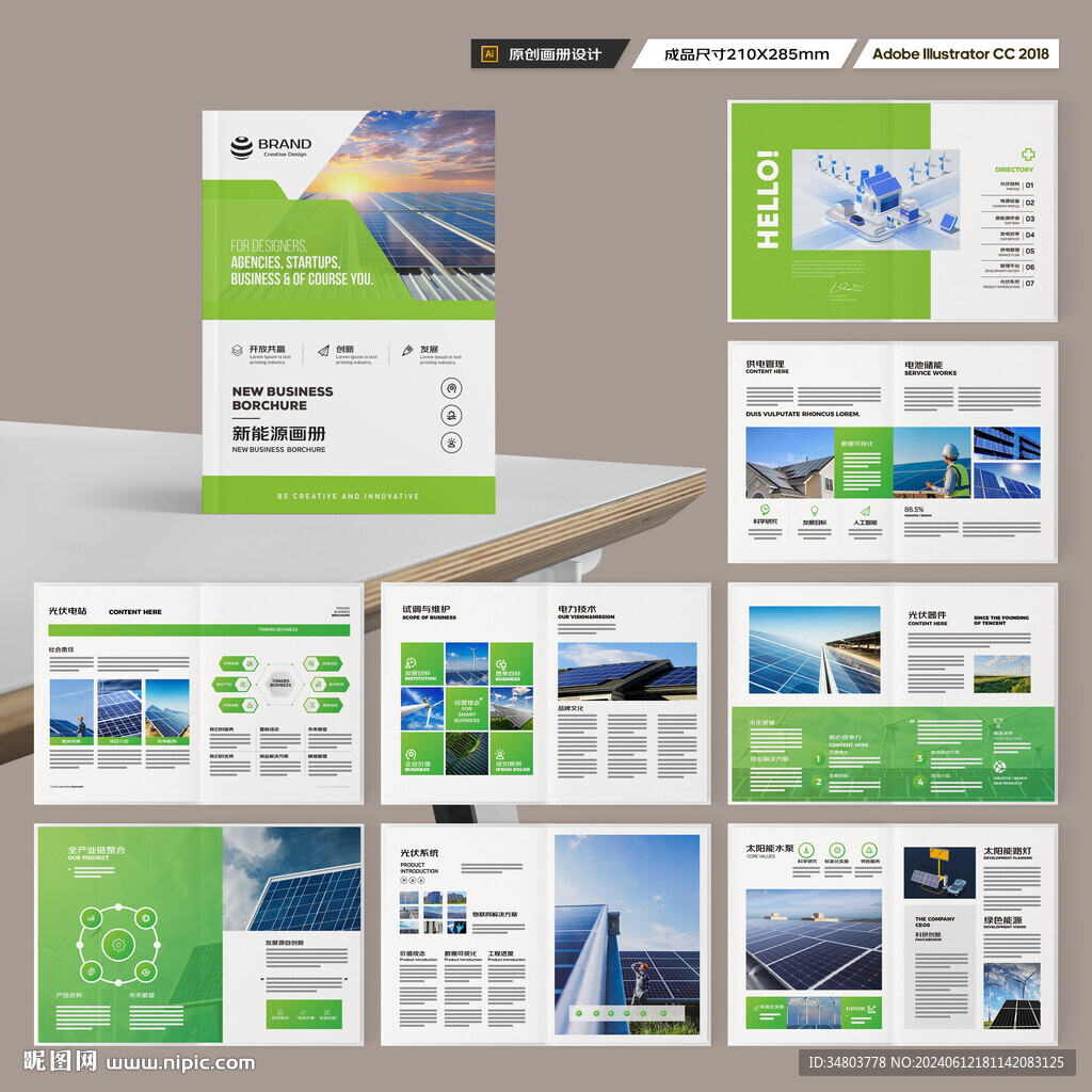 新能源宣传册