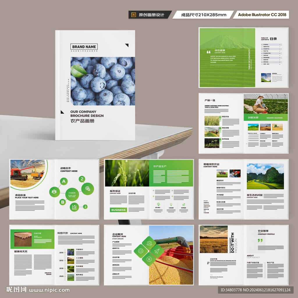 农业宣传册