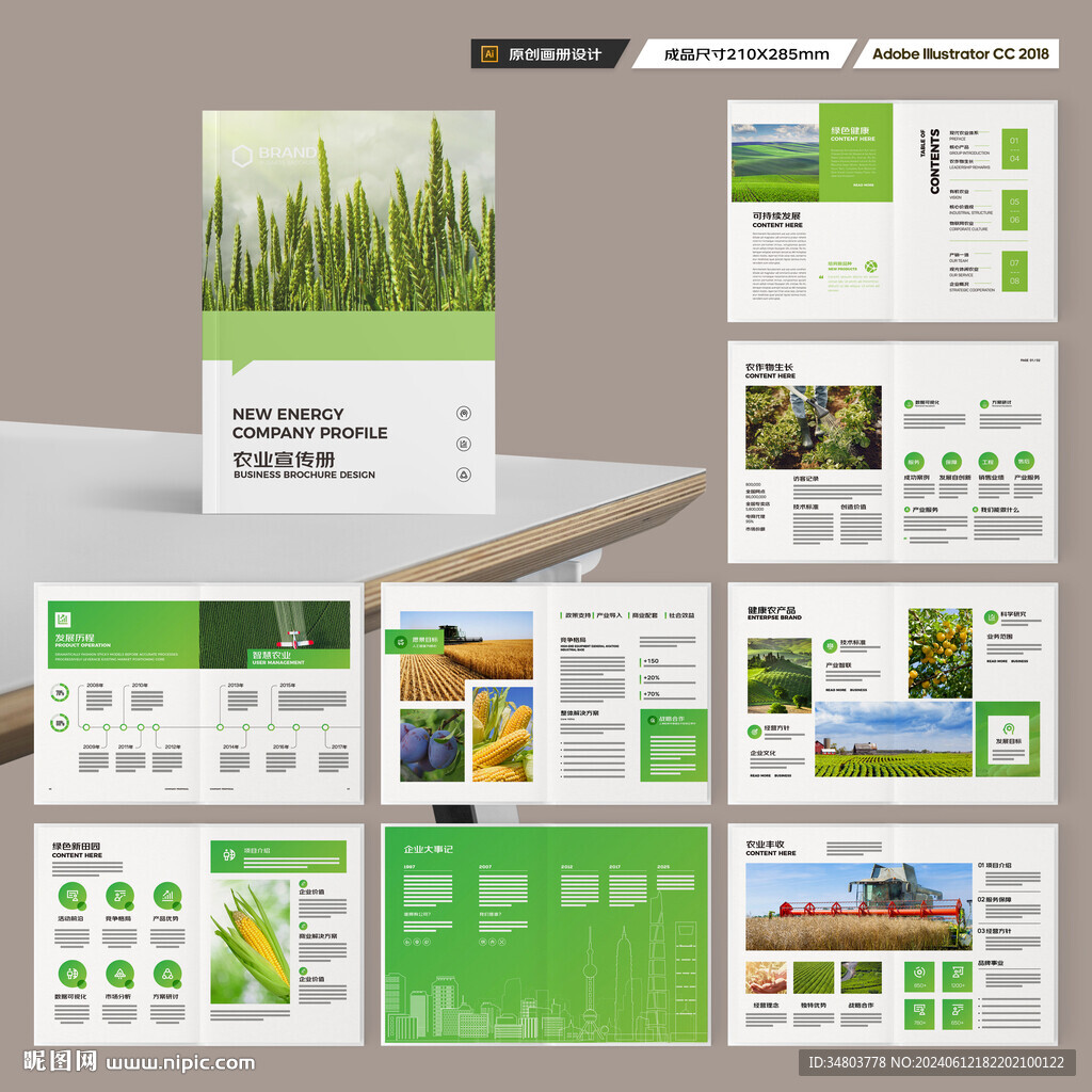 农业宣传册