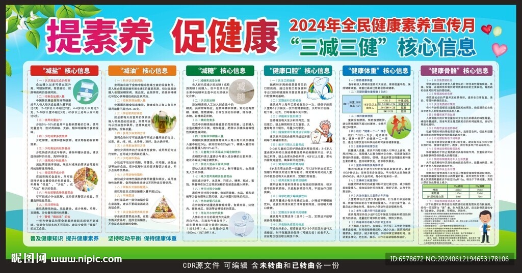2024全民健康素养宣传月