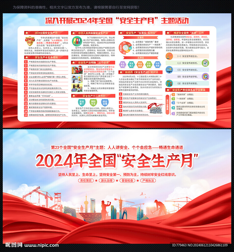 安全 生产 月