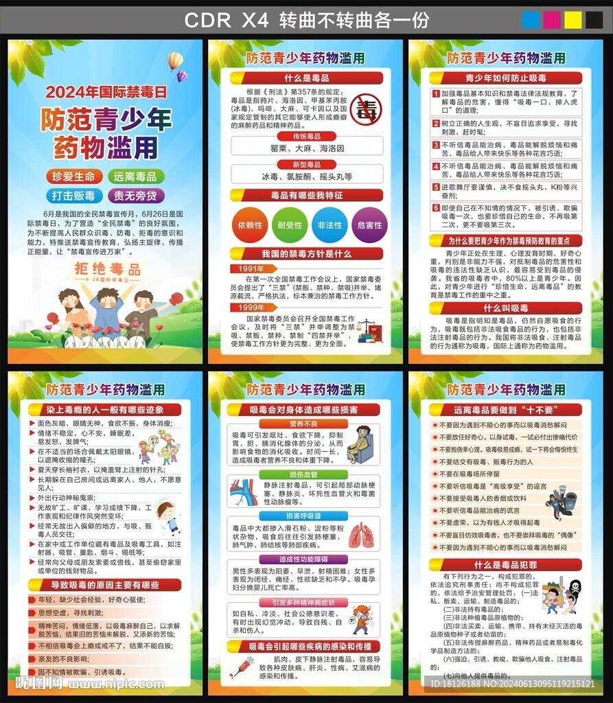 2024国际禁毒日海报